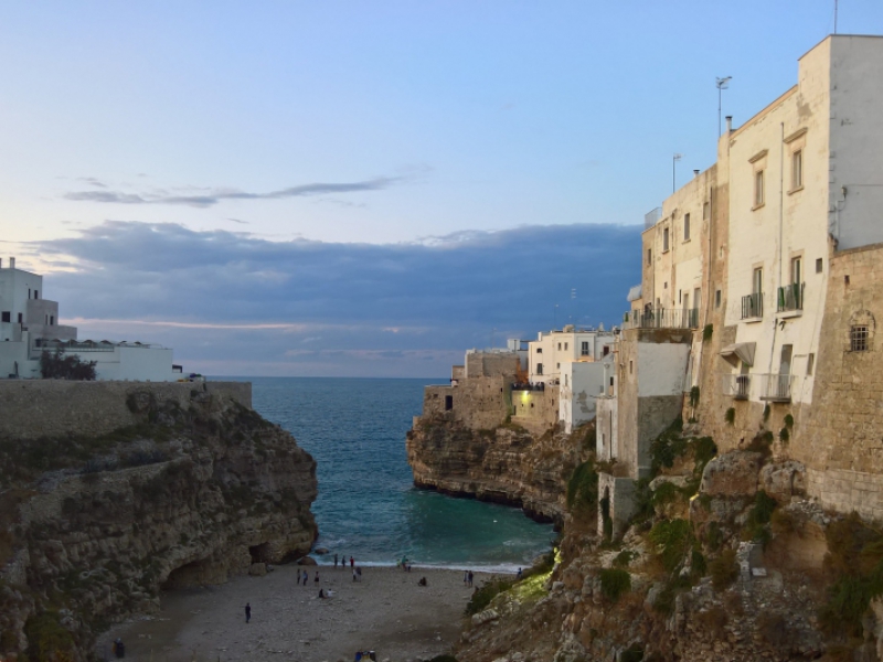 Polignano, pearl of Adriatic