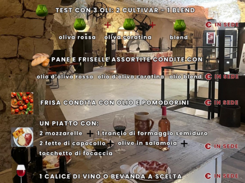 Degustazione di olio d’oliva a Martina Franca e visita al museo