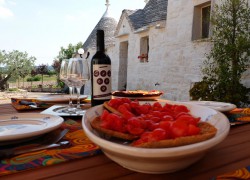 External spaces Trulli Sole